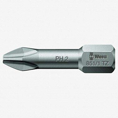 WERA 05056505001 851/1 TZ bits, PH 1 x 25 mm