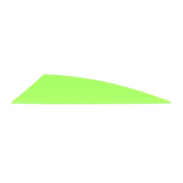 TAC Vanes 2.75" Driver Hybrid Vanes, Green Vanes, Pack of 100, Vanes for Archery Bowhunting and Recreational Shooting
