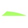 TAC Vanes 2.75" Driver Hybrid Vanes, Green Vanes, Pack of 100, Vanes for Archery Bowhunting and Recreational Shooting