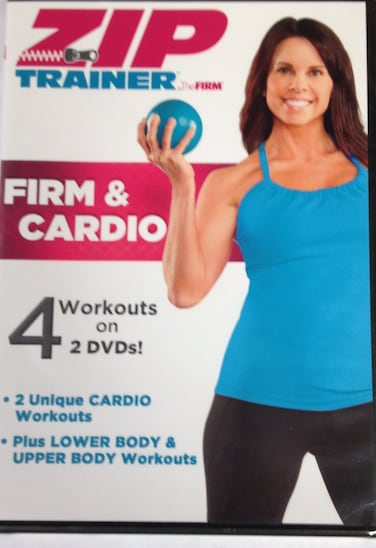 Zip Trainer by The FIRM Firm &amp; Cardio 4 Workouts on 2 DVDs