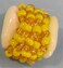 Powerful Santeria Beaded Makutos Macuto Amulets and Talismans Wicca Voodu Religion, Ochun