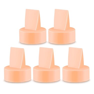 Maymom Duckbill Valves Compatible with Spectra Synergy Gold Spectra S1 Spectra S2 Spectra 9 Plus, Dew 350, Not Original Spectra Pump Parts Spectra S2 Accessories Replace Spectra Valve (Orange, 5ct)