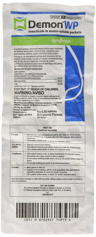 Demon WP Insecticide Insect Killer