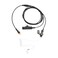 AIRSN CLP1010 CLP1040 Earpiece for Motorola Walkie Talkie 2 Way Radio with Acoustic Tube 2 Wires Earpiece and Mic PTT