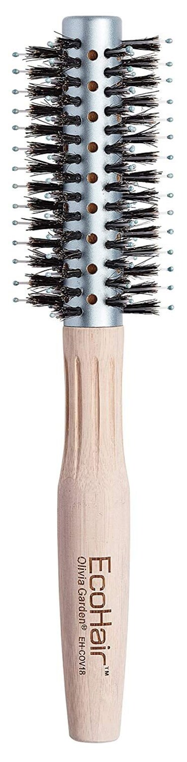 Olivia Garden EcoHair Combo Vent Round Bamboo Hair Brush EH-COV18 (2 1/8")