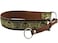 Genuine Leather 1.5" Wide Martingale Dog Collar Choker, Fits 20.5"-24" Neck