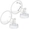 Maymom Wide Neck Pump Part Compatible with Spectra S1/S2 Pumps; Incl Wide Mouth Flange; Not Original Spectra Flange; Replaces Spectra Shield (28 mm Two Flanges)