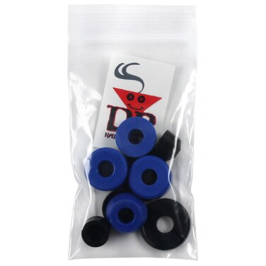 Dimebag Hardware Bushing Rebuild KIT for 2 Skateboard Trucks Blue 88A