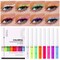 BONNIE CHOICE 8 Colors U V Neon Liquid Eyeliner Set, Halloween Waterproof Smudge-proof Pigmented Matte Colorful Eyeliner, Delineadores de Colores Para Ojos Eye Makeup Valentine&#39;s Day Gifts for Women
