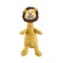 Outward Hound Squeakin' Squiggles Lion Plush Dog Toy