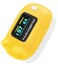 FaceLake Child Pulse Oximeter Blood Oxygen Saturation Monitor, Neck/wrist Cord, Batteries included, Yellow