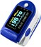 FaceLake FL350 Blue Pulse Oximeter with Carrying Case, Lanyard &amp; Batteries