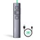Norwii N95 Presentation Clicker, PowerPoint Clicker for Presentation Remote, Rechargeable Wireless Presenter Pointer, Slide Clicker for ipad/mac/Laptop in Classroom, Auditorium, Church(Green, USB-A)