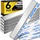 DIYMAG Strong Neodymium Bar Magnets with Double-Sided Adhesive, Rare-Earth Metal Neodymium Magnet - 60 x 10 x 3 mm, Pack of 6