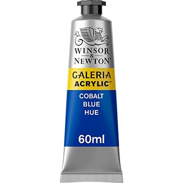 Winsor &amp; Newton Galeria Acrylic Color, 60ml (2-oz) Tube, Cobalt Blue Hue