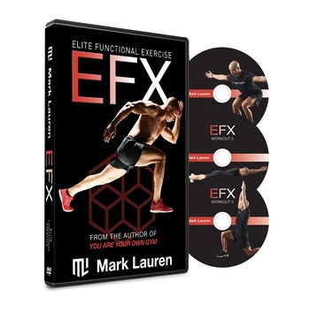 MARK LAUREN Bodyweight Workout DVD EFX   Calisthenics DVD