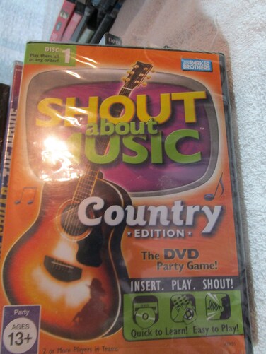 Shout About Music Country Edition by Parker Brothers