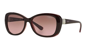 Vogue Eyewear Womens Sunglasses (VO2943) Brown/Brown Plastic - Non-Polarized - 55mm
