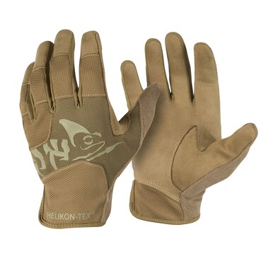 Helikon-Tex Range Line, All Round Fit Tactical Gloves, Coyote Brown/Adaptive Green, X Large/Regular