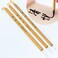Qiming WenFang QingYue Zhongkai Chinese Brush, Yang Jian Hao Chinese Calligraphy Brush for Regular Script/KaiShu, Running Script/Xing shu, Cursive/Cao Shu (QingYue 3pcs Set Small+Medium+Large)