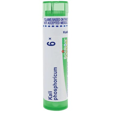 Boiron Kali Phosphoricum 6X Md 80 Pellets for Tension Headaches associated with Intellectual Fatigue