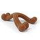 Nylabone Ergonomic Hold Wishbone Power Chew Toy for Dogs, Dog Toys for Aggressive Chewers, Bison Flavor, Small - Up to 25 Ibs, 1 Count