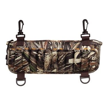 8 Fans Waders Shell Holder,Camo Neoprene Wader Shell Clip with 24 Shell Loops for Marsh Duck Hunting