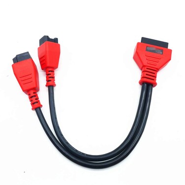 TIKSCIENCE Cable Adaptor Fits for Chrysler 12+8 Programming Cable Connector for Autel DS808 Maxisys MS905 906 908 PRO Elite Autel