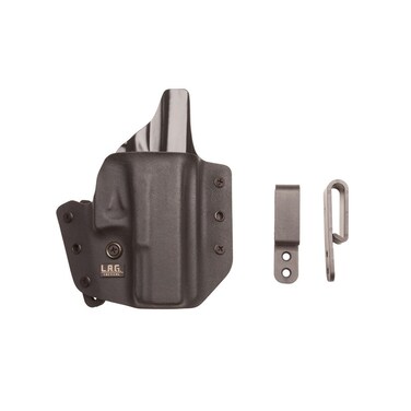 L.A.G. Tactical, Inc. LAG DFNDR S&amp;W M&amp;P Shield OWB BLK RH