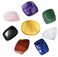 Chakra Stones Set of 7+1, Protection Crystals for Chakra Balancing, Healing Crystals and Stones for Crystal Therapy, Meditation &amp; Reiki, Tumbled &amp; Polished
