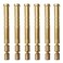 EOOENOON Archery Field Points Copper Bolt with Surface Embossed Inserts Inner Diameter .244 Carbon Arrow Break Off (12-Pcs) for Arrow Shaft Archery Accessories (150GR)