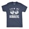 Men's Funny Show Me Your Bobbers T-Shirt Cool Fishing Tee Mens Funny T Shirts Adult Humor T Shirt for Men Funny Fishing T Shirt Novelty Tees for Men Navy XL