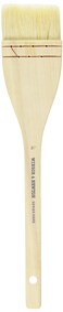 Winsor &amp; Newton Hake Wide Flat Wood Handle Brush-2