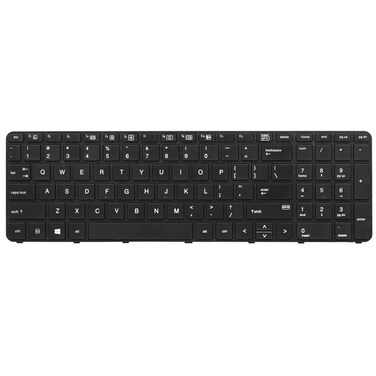 GODSHARK Replacement Keyboard for HP Probook 450 G3 / 450 G4 / 455 G3 / 455 G4 / 470 G3 / 470 G4 Black US Layout
