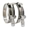 Roadformer 3.5" T-Bolt Hose Clamp - Clamp Range 95mm - 103mm for 3.5" Hose ID, Stainless Steel Bolt, Stainless Steel Band Floating Bridge and Nylon Insert Locknut (95mm - 103mm, 2 pack)