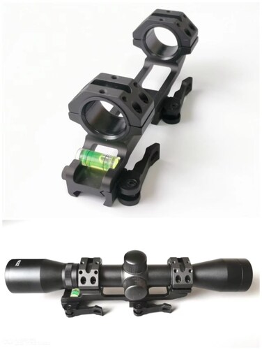 PRISM PIONT Fast disassembly QD Locks 1 inch 30 mm Rings Scope Optics Mounts with Levels