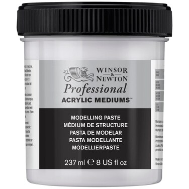 Winsor &amp; Newton Professional Acrylic Medium, Modelling Paste, 237ml (8-oz)