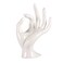 ChezMax Jewery Display Hand Ring Holder - Jewelry Organizer Stand, Necklace Stand, Preppy Jewelry Holder, Aesthetic Room Decor, White Cute Y2k Room Decor for Women