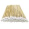 500 PCS 6" Long Cotton Swabs with Bamboo Handle for Makeup, Gun Cleaning or Pets Care