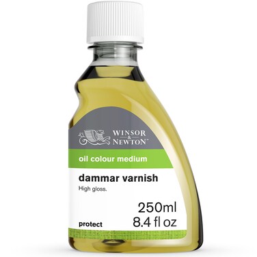 Winsor &amp; Newton Professional Dammar Varnish, 250ml (8.4-oz) Bottle