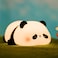 VTIGER Panda Night Light, LED Squishy Cute Lamp, Night Light for Kids, Silicone Panda Light, Dimmable Girls Baby Bedroom Nightlight, Rechargeable Touch Lamp for Breastfeeding Nursery Decor