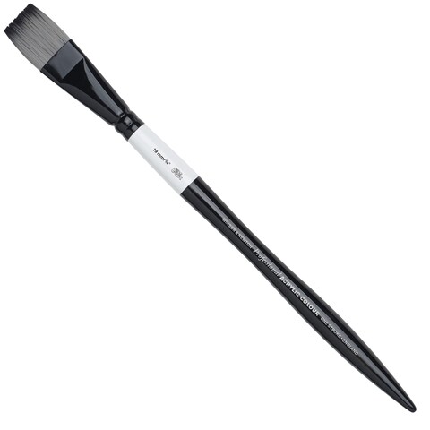 Winsor &amp; Newton Artists&#39; Acrylic Brush, 3/4-Inch, One Stroke
