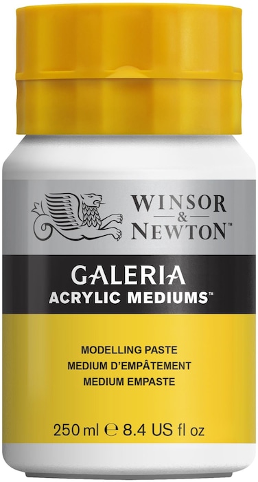 Winsor &amp; Newton Galeria Acrylic Modelling Paste, 8.4-oz (250ml) Jar