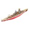 Piececool 3D Puzzles for Adults Metal Battleship Model Kits, Kongou Warship 3D Metal Models Building Kits for Adults Teens DIY Craft Toys, Great Birthday, 350 Pcs