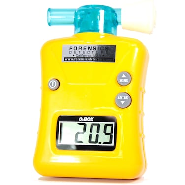 OXYGEN Analyzer by FORENSICS   0%-100% with 0.1% resolution   Scuba, Nitrox, Divers   Water Resistant Case