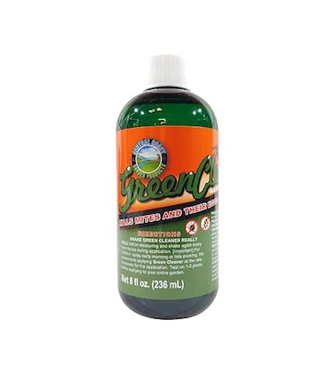 Central Coast Garden Green Cleaner 8 Ounce - all Natural Pesticide - Exterminates Broad Mites and Russet Mites - Soybean Oil Based