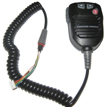 Standard Horizon CS2308402 Replacement Vhf Mic F/gx200b, Gx2100b &amp; Gx2150b - Black