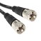 STEREN Coax Cable 3Ft - RG8X Coaxial Cable Connector - Antenna Cable - Coax Connector - Coax Cable Connector - RG8X Coax - UHF Antenna Cable - Male to Male Cable - 0.91 Meters - 3 Pack 205-703-3