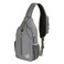 WATERFLY Crossbody Sling Backpack Sling Bag Travel Hiking Chest Bags Daypack (Dark gray)