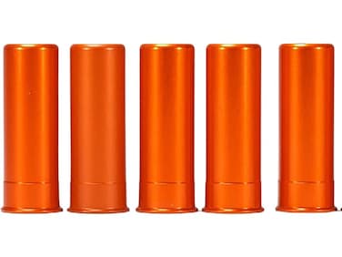 A-ZOOM 12 Gauge SNAP-Cap, Orange, 5PK